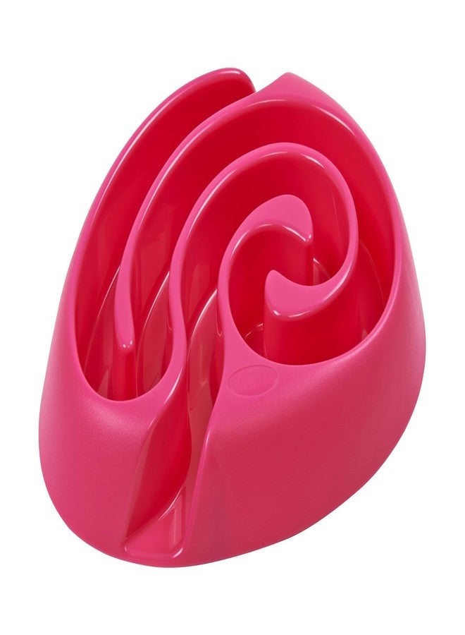 Kruuse Buster DogMaze Pink Bowl – Non-Toxic Interactive Slow Feeder for Better Digestion & Energy - Image 1
